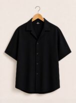 Camisa-Lisa-negra